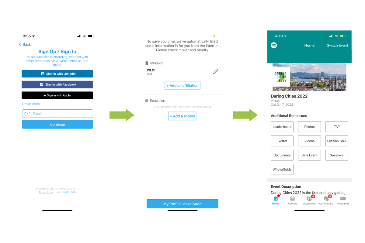 Whova Platform Guide Daring Cities   Whova Guide 